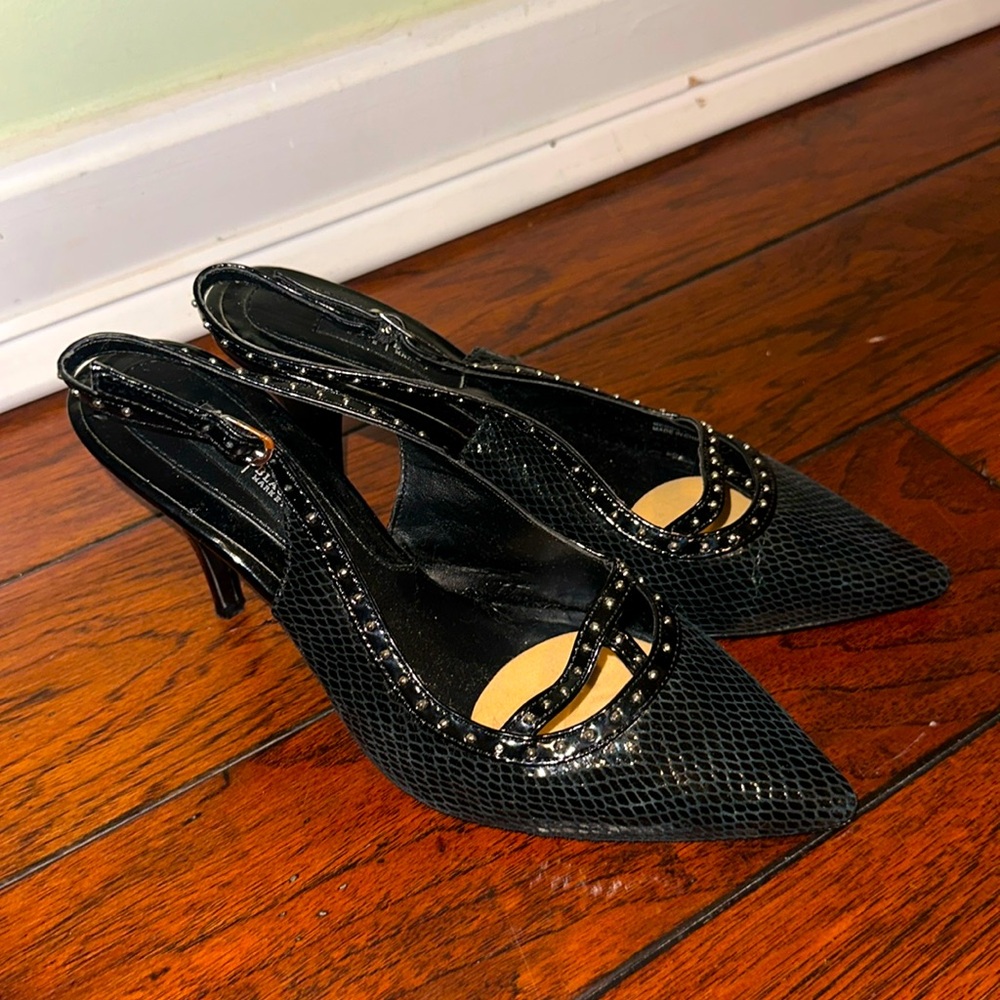 Black Kitten Heels